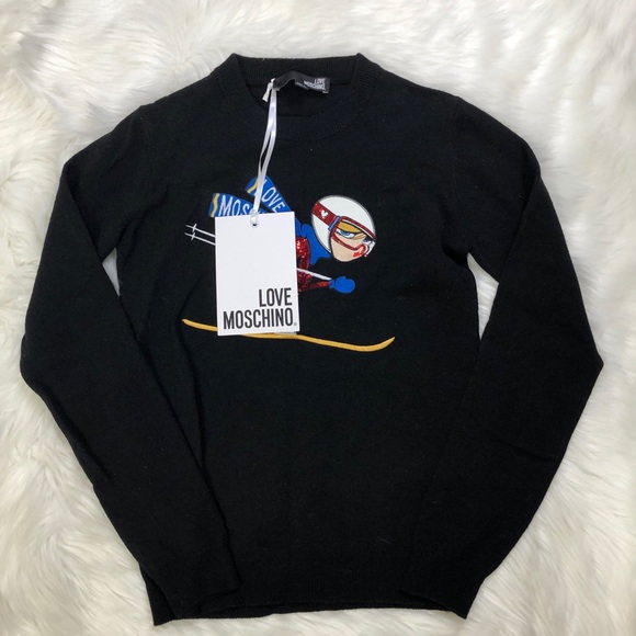 Love Moschino Ski Embroidered Sweater - Picture 5 of 6